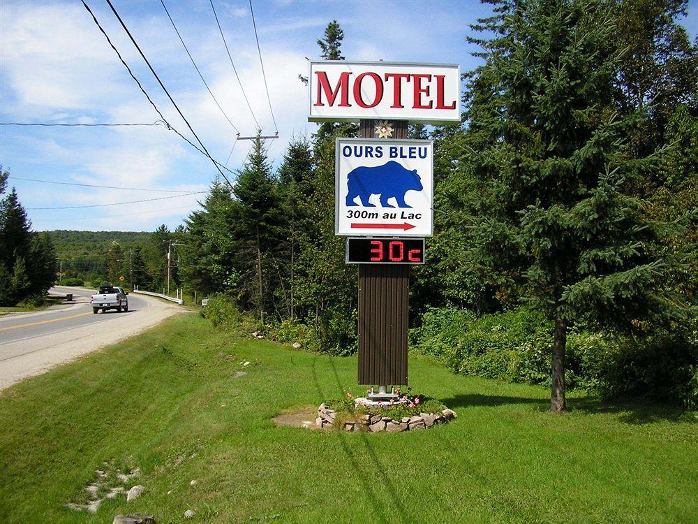 Motel Ours Bleu Lac-Saguay Exteriér fotografie